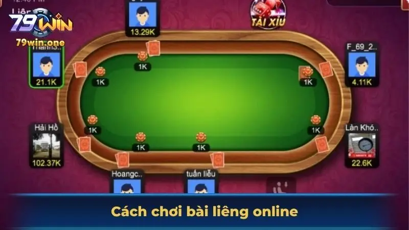 Cách chơi bài liêng online